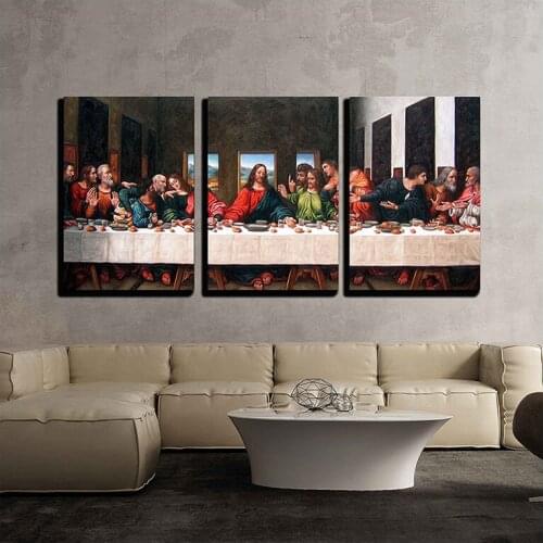 Last Supper by Leonardo da Vinci diy Diamond embroidery,3pcs,5d diamond painting full square,Cross Stitch christmas decor Z1097
