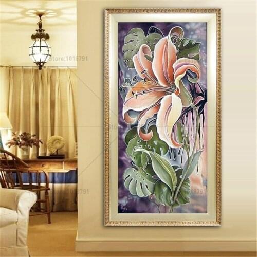 Diamond Painting beautiful Flower Diy Diamond Embroidery A Large Picture For The Bedroom 3 Size A Craft And A Gift For Familys