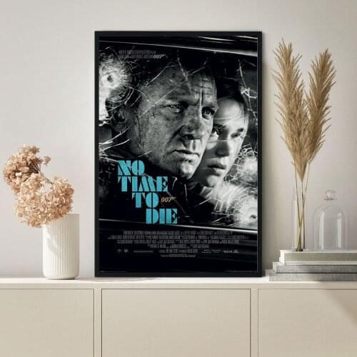 James Bond: No Time To Die Movie Poster Wall Painting Home Decoration (No Frame)