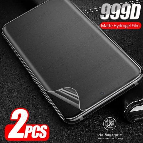 2pcs Full Curved Hydrogel Matte Film For Samsung Galaxy A52 A72 A32 A42 5G 4G A12 A 52 72 32 Frosted Screen Protector Not Glass