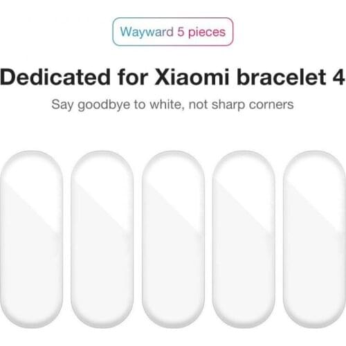 5pcs Hydrogel Protective Film For Xiaomi Mi Band 5 4 3 Screen Protection Film M2 M3 M4 Smart Watch Not Tempered Glass Cover New