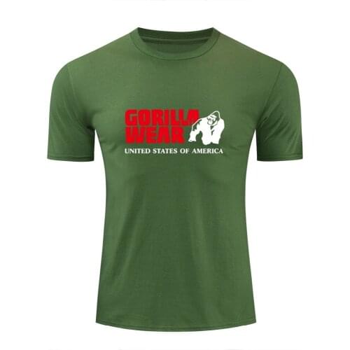 Gym deltoid Mens Summer T-shirts