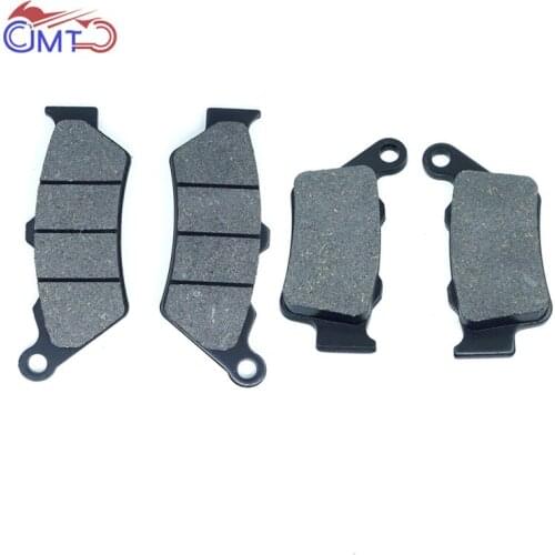 For Honda Dominator NX650 CB500S 1997-1998 SLR650V 1996-1997 Yamaha XT660R 2004-2016 Front Rear Brake Pads Set Kit