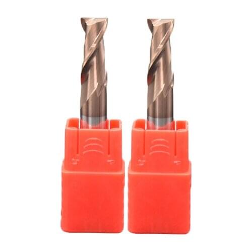 1pcs 2 Flutes 1mm~8mm Solid Carbide endmill CNC Milling Cutter HRC55 Tungsten Steel End Mill CNC Router Bits
