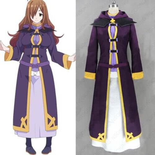 Kono Subarashii Sekai ni Shukufuku wo wiz Cosplay Costume Custom Made