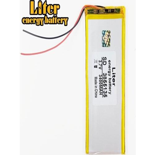 Li-po 3.7V 3400mah (polymer lithium ion battery) Li-ion battery for tablet pc 7 inch 8 inch 9.7 inch 10.1 inch [3855135]