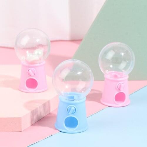 Mini Candy Machine Bubble Gumball Dispenser Coin Bank Kids Toy Chrismas Gifts