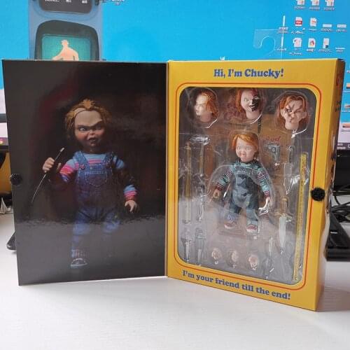 NECA Childs Play Ultimate Chucky 4" Action Figure Murder Doll Horror