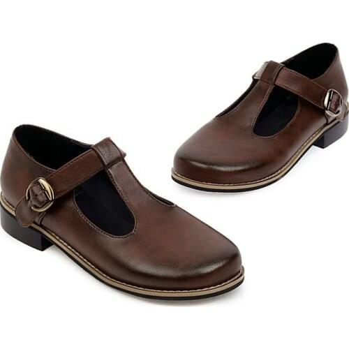 2021 Plus Size 34-48 Women Pumps Square Heels Round Toe Platform Casual Shoes Spring Summer Ladies Shoes yellow