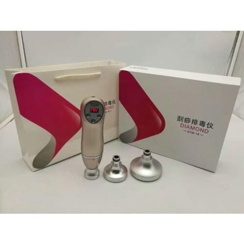 Free shipping rechargeable mini vacuum suction body shapping detoxing massage skin tighten device(2pcs/lot)