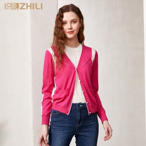 Женские трикотажные кардиганы ZHILI China At AliExpress