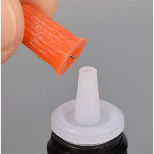 10Pcs Eyelash Glue Bottle Plug, Eyelash Adhesives Blocking Tools