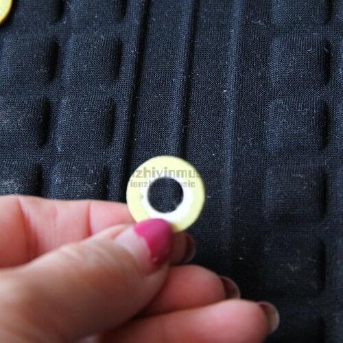 10ste 17 Hole Flute Leather Sound Hole Mat Flute Sheepskin Band Accessories