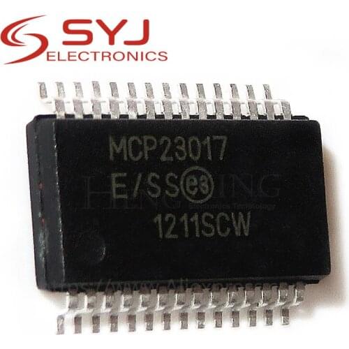 2pcs/lot MCP23017-E/SS MCP23017 SSOP-28 In Stock