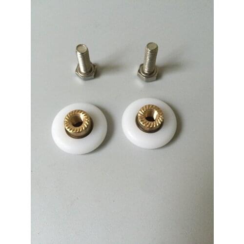 200 Pieces/set Shower room pulley wheels shower room roller high quality bearing steel wear-resistant wheels