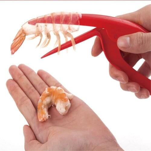 30 Pcs Shrimp Peeler Prawn Peeler Shrimp Deveiner Peel Device Fishing Knife Creative Kitchen Gadget Cooking Seafood Tool
