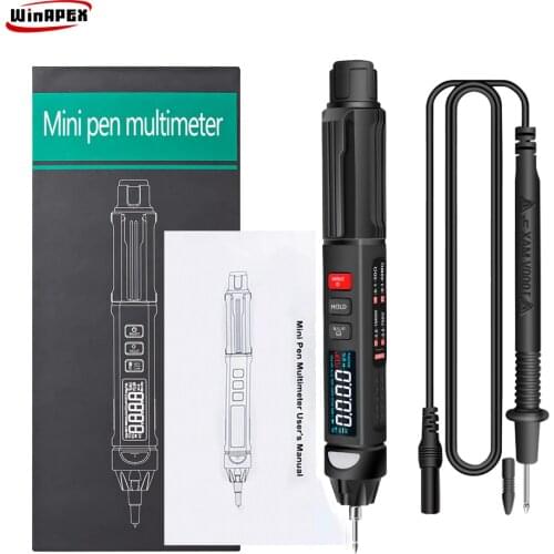 Digital Multimeter HY118A/B Pen Style Multimetro Phase Sequence/Non-Contact Voltage Detector 6000 Counts Sensor Portable Tester