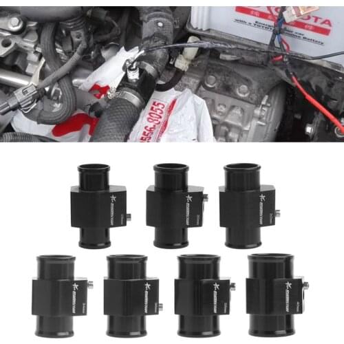 New 28mm Water Temp Temperature Joint Pipe Sensor Gauge Radiator Hose Adapter U1JF