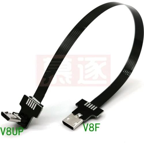 FPC stecker Hohe Qualität 1m Micro USB 2,0 B 5pin FPV Männlichen zu Weiblichen M / F Verlängerung Lade daten Ladegerät Blei Exte