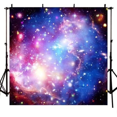 MEHOFOTO Galactic System Space Background Magic Starry Sky Birthday Party Decorations Photography Backdrop Photobooth