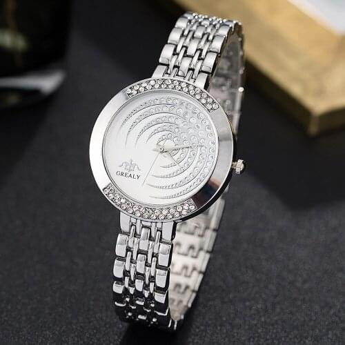 Женские водонепроницаемые часы GREALY China At AliExpress