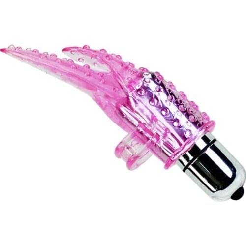 Sex Products Finger Ring Adult Supplies Brush Vibrators Silicone 1 Piece Accessory Teaser 10 Frequency Vibration Vibrocars