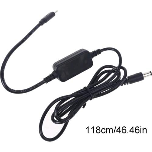 36W USB C PD Type C to 12V 20V 5.5x2.5mm Conveter Adapter Cable Cord Line for Wifi Router LED Light CCTV Camera and more