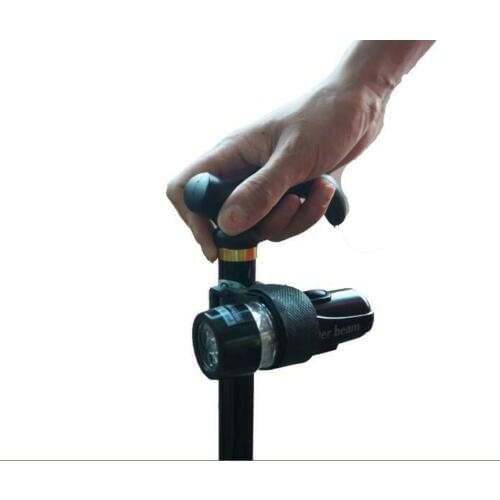 Mobility & Disability Aid Holder Wheelchair/Walker/Cane LED Light Flex Mount