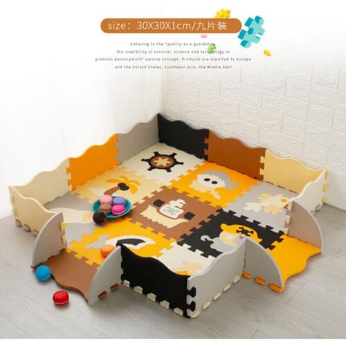 Cartoon Baby Toys Puzzle Play Mat Carpet Childrens Developing Crawling Rugs Puzzle Four Styles Kids Gifts Random Color
