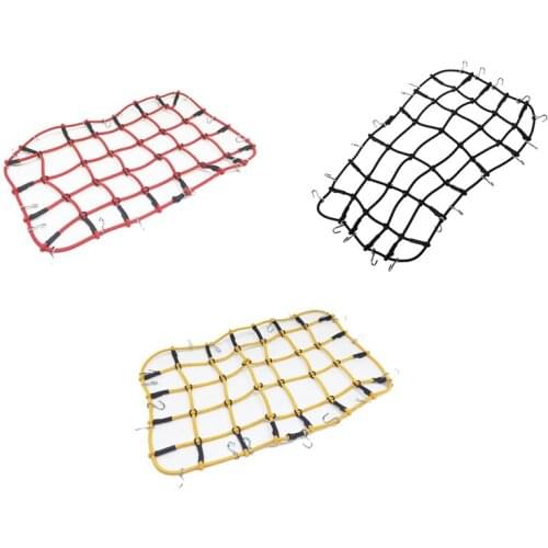 Nylon Rope Luggage Rack Net for 1/10 RC Crawler Car TRX4 Defender Bronco RC4WD D90 D110 Axial Scx10 90046
