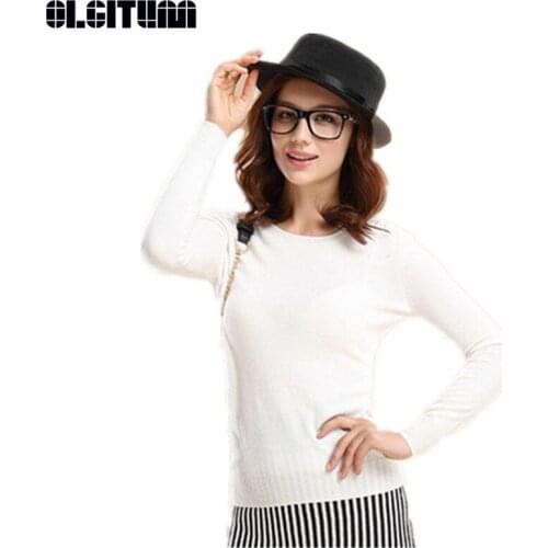 OLGITUM Women's Cashmere Pullovers