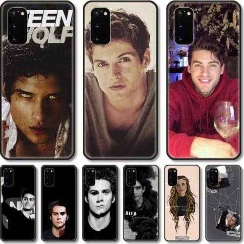 Teen wolf roles Phone Case For Samsung Galaxy Note S21 20 10 9 E Lite UW Ultra 5G PRO Black Shell Cover