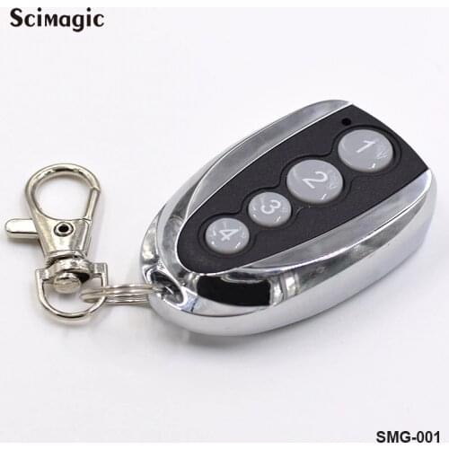 4 Channel Green and Orange Garage Door Remote Control Key for SOMMER TX03-434-4-XP 434,42MHz Gate Transmitter controller