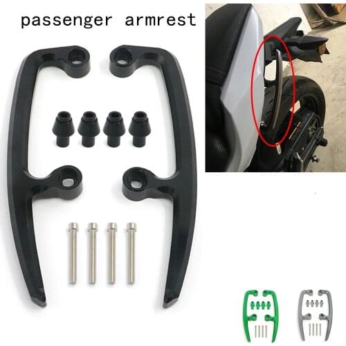 Motorcycle rear seat passenger armrest handle For Kawasaki Z650 Z 650 2017-2019 2020 Ninja 650 Ninja650 rail grab bars pillion