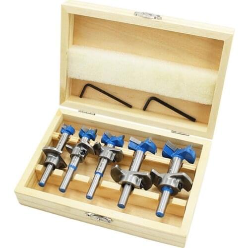 Woodworking Drill Bit Self-Centering Hole Sawing Machine Woodworking Tool Set 15MM 20MM 25MM30MM 35MM