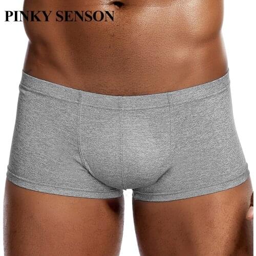 Pinkysenson men boxer men underwear male sexy underpants homme boxers shorts