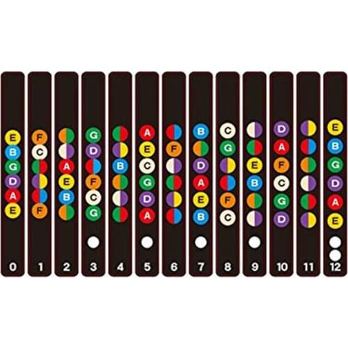 Learning to play with a note sticker for the Fretboard | Comb suitable for electric guitar, acoustic guitar, classical guitar,#8