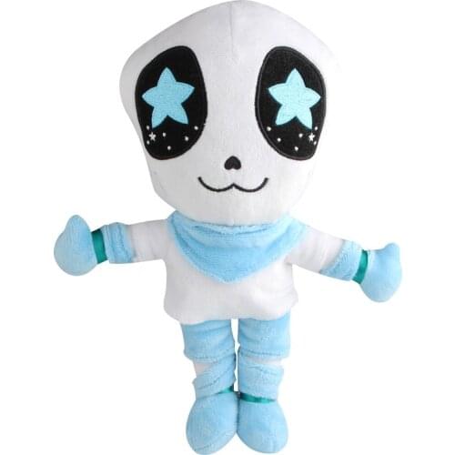 1pcs 30cm Undertale White Sans Plush Toys Doll Undertale Stand Sans Plush Toy Soft Stuffed Toys for Children Kids Christmas Gift