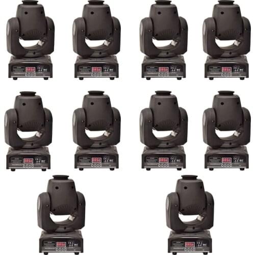 10pcs/lot 30W LED Moving Head Stage Light DMX512 Disco Clubs Party Effect Lights Party Disco Show DJ Lighting Effect Lamp