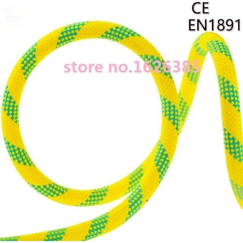 8MM--10.5MM 10--13M 2600KG fast descend static rope aerial work safety insurance working sport harness, outdoor lifting sling