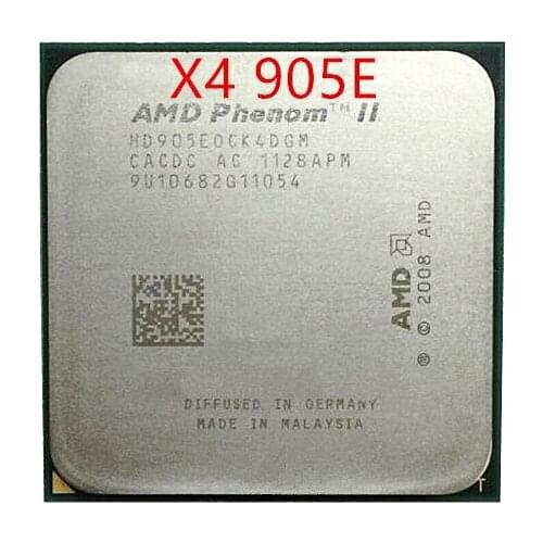 Shipping free AMD Phenom II X4 905E CPU 2.5GHz/6MB L3 Cache AM3 PGA938, Desktop Quad core CPU scattered pieces processor