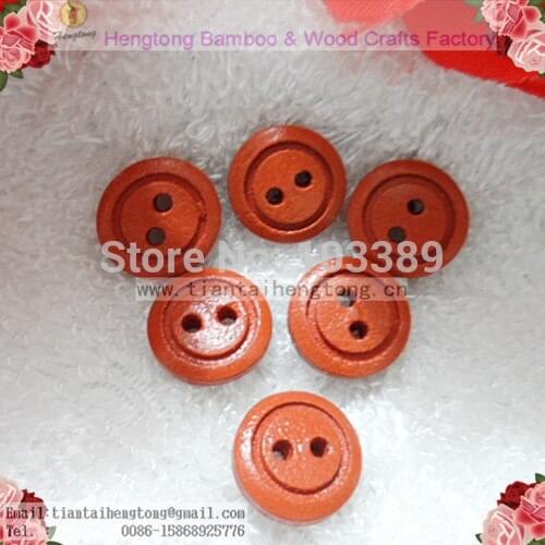 Freeship100pcs/lot 15mm beige color thin blade 2 hole pure wood cute wooden button bead, fancy wood bead,diy decorative bead