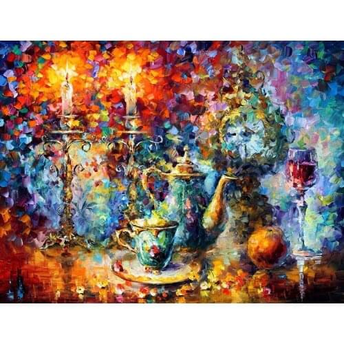 Painting for sale Colorful oil paintings Canvas dinner Modern Wall Art Home Decor High quality Handpainted