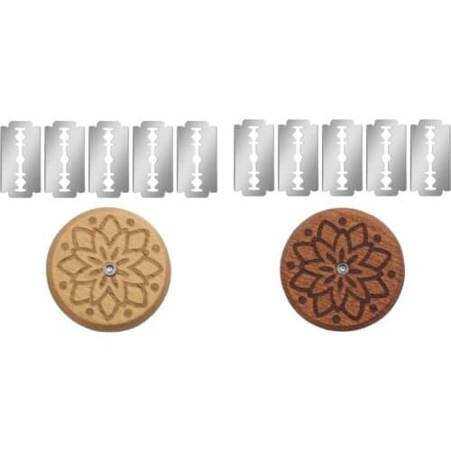 Round Bread Lame - Dough Scoring Slashing Tools Baking Sourdough Bread Knife Razor Cutter Making Tools for Bread Bakers