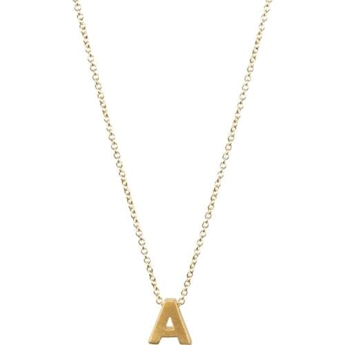 20pcs Fashion Jewelry 26 Word Alphabet Love Letter Pendant Necklace For Women