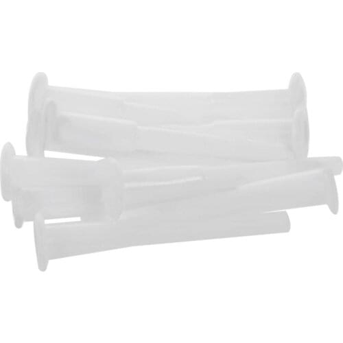 New-10x Fitness Exercise Sport Yoga Ball Inflatable Bed Pool Air Stopper Plug Pin white