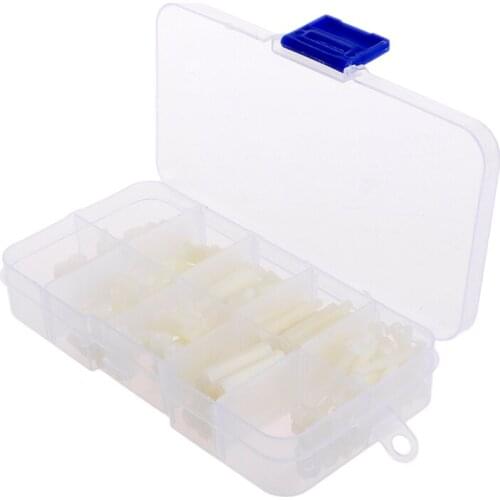 Nylon M3 Hex Spacers Screw Nut Assortment Kit Stand off Plastic Accessories Set 896B