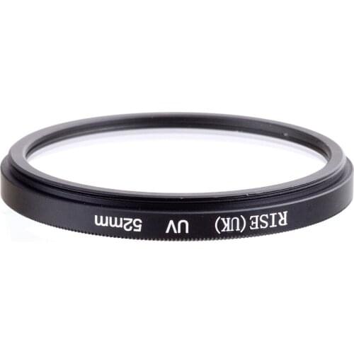 Wholesale 10 pcs RISE(UK) 52MM UV Ultra-Violet Filter Lens Protector for DLSR camera 52mm lens