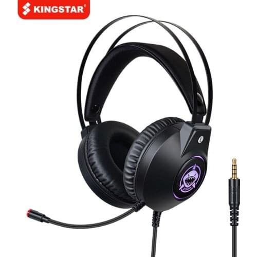 Professional Gaming Headsets Wired Headphones with Microphone Led-Light Stereo for Gamer PC PS4 Xbox One Xiaomi Huawei Samsung