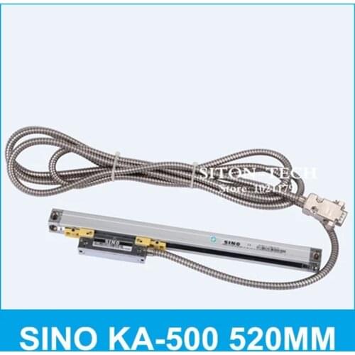 Free shipping SINO KA-500 520mm 5micron optical linear encoder KA500 0.005mm 520mm linear encoder tape for boring machine